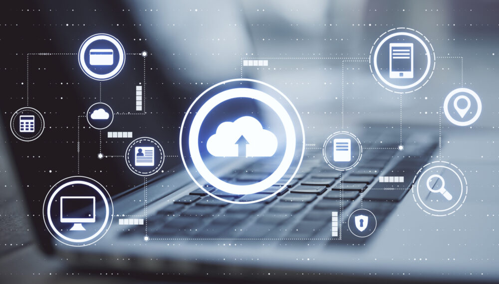 Cloud,Exchange,Service,Concept,With,Digital,Data,Icons,On,Laptop Cloud,Exchange,Service,Concept,With,Digital,Data,Icons,On,Laptop